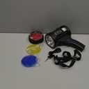 Sigoobal Rechargeable Spotlight,2000000 LM Super Bright Handheld Spot Light LED Flashlight High Lumens,Powered Spotlight Large Searchlight Outdoor with Solar Panels for Boating Camping Hunting