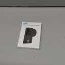 AUROX for MagSafe Wallet Stand, Magnetic Wallet Stand, for Magsafe Phone Grip Card Holder, Magnetic Card Wallet Holder with Collapsible Phone Grip, for iPhone 16 15 14 13 12 Series, Fit 3 Cards, Black