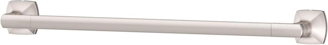 Pfister Vaneri Bath Towel Bar for Bathroom, 18-Inch, Wall-Mounted, Screw-In, Spot Defense Brushed Nickel Finish, BTBVRI1GS