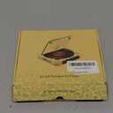 CD Player Portable with Dual Stereo Speakers, Rechargeable Portable CD Player with Bluetooth for Home with Headphones, Support CD/AUX/USB,Black