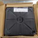 US Weight 40 Pound Umbrella Base - Weighted Umbrella base For Use With Patio Table  Heavy Duty Base- Made in the USA (Black)