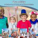 Kauai Sun 16PCS Game Theme Party Gift Bags, Four Unique Designs Goodie Bags for Boys Girls Kids Gaming Party Favors Supplies Candy Treat Loot Exchange Gifting Goodies, Sturdy Extra Thick with Handle (Video Game, Small 8"x6")