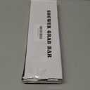 AmazerBath Shower Grab Bars for Bathtubs and Showers, Handicap Grab Bars for Shower Anti Slip, Shower Grab Bars for Senior for Wall Stainless Steel, Holds up to 500LBs, 12" L x 1" D, Brushed Nickel