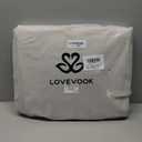 LOVEVOOK Laptop Tote Bag for Women, 15.6 Inch Large Capacity Work Bags Briefcase Purse with Multiple Pockets & Large Bottle Holder, Vegan Leather Business Office Computer Bag for Teacher, Pebble