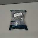 Square Chair Leg Protectors for Hardwood Floors, 16 Pcs Silicone Felt Furniture Leg Cover. 3/4" -7/8", Clear.