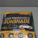 Sun Shade Sunshade for Hyundai Elantra Windshield Cover, 4-Layer Front Window Shade Custom fit Elantra 2016-2020 Sun Visor 240T Retractable Shade Shield Blocks UV Rays Cooler Car Accessories