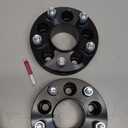 ECCPP 2PCS 2 inch 5 Lug Hub Centric Wheel Adapters Conversion 5x4.5 to 5x5 71.5mm Fits for jeep Grand Cherokee for jeep Wrangler JK TJ YJ with 1/2"x20 NOT FIT Stock Rims