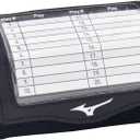 Mizuno Play Call Wristband, One Size Fits All (Black)