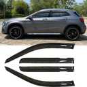 Rainproof Side Window Wind Deflectors for Mercedes-Benz GLA-Class X156 2014-2019, Tape-on Sun Rain Guard Sets,Nice Looking Window Visors for Cars,Vent Deflector for GLA-Class X156 14-19 MB43