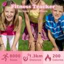 Kids Watches for Girls Boys Digital Sport Watch with Step Counter Pedometer Vibration Alarm Clock, No App Waterproof Fitness Tracker Kids Watch Boys Girls Teens Students Ages 5-16