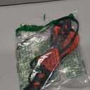 WEAVILUX 2Pcs Comfortable Handle Red Rubber Strap Wrench for Bottle Opening