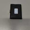 The Ultimate Front Pocket Compact Minimalist Wallet - Black Leather - Card Holder, One-Size