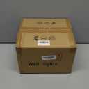 Modern Wall Sconces with Amber Flower Glass Shade 1 Pack, Mid Century Bathroom Vanity Wall Light Fixtures Gold Vintage Wall Lights with Switch for Mirror Bedroom Living Room