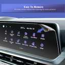 6pcs 2025 Hyundai Tucson Screen Protector One Single Piece for Hyundai Tucson 2025 Accessories 2025 Tucson N Line/Limited & Santa Cruz XRT/Limited Dual 12.3Inch 2024 Tucson Nano Screen Protector