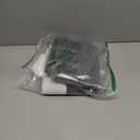 Christmas Tree Skirt, Fur Rustic White Xmas Tree Skirt,Snowy Christmas Trees Mat Decorations Indoors,Deer and Snowflake Pattern (36 inches, Two Deers)