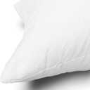 EDOW Throw Pillow Inserts, Set of 2 Lightweight Down Alternative Polyester Pillow, Couch Cushion, Sham Stuffer, Machine Washable. (White, 24x24)