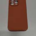 Vooii Compatible with iPhone 13 Pro Case, Liquid Silicone Upgrade [Camera Protection] [Soft Anti-Scratch Microfiber Lining] Shockproof Phone Case for iPhone 13 Pro 6.1 inch - Caramel