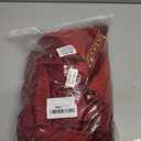 Burgundy Red Valance - Waterfall Swag Valance for Window Toppers Window Cutains for Bedroom (1 Panel, Wine Red, W39 inch)