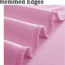 10ft x 8ft Wrinkle Free Pink Backdrop Curtain Drapes, Thick Polyester Baby Pink Backdrop for Girls Birthday Wedding Party Background Baby Shower