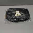 Bridesmaid Gifts - Wedding Day & Bachelorette Party Decorations, Crossbody Belt Bag in Initial White & Black