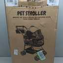 Pet Stroller for Small Dogs Cats with Wheels, Detachable Carrier, Max Load 33 lbs, Easy Folding, Compact Portable, Dog Carriage Cart Car Seat 3 in 1