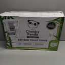 The Cheeky Panda Bamboo Toilet Paper Bulk | 12 Family Sized Rolls with 360 Soft Sheets Each (4320 Sheets) | Super Strong 3 Ply Biodegradable Toilet Paper