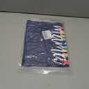 Mama Shirt Women Rainbow Mom Graphic Tshirts Short Sleeve Shirts Casual Bleached Tie Dye Tee Tops (Blue, S)