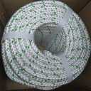3/8 Inch x 200 Feet 4800Lbs Braided Polyester Rope Breaking Strength Strong Pulling Rope for Tree Work Camping Swing