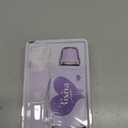 Bikini Trimmer for Women - Wet/Dry Womens Electric Shaver for Legs, Replaceable Body Hair Blade Heads&Hair Remover for Face Head, No Nick, No Cut, No Razor Burn, Purple