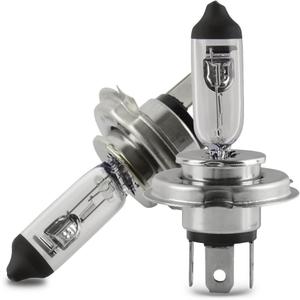 H4 Halogen Headlight Bulb - 55W 9003 High/Low Beam Fog Light Replacement,Halogen Light Bulbs,DOT Compliant,Universal Lighting Accessories for 12V Cars,Not fit 24V Vehicles,Pack of 2