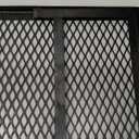 Folding Campfire Grill, 21.6" x 11.8" Heavy Duty Steel Grate with Legs, Portable Over Fire Camp Grill for Outdoor Cooking Traveling BBQ Picnic, Black