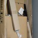 Linon Home Dcor Black X Back Counter Stool, 16" W x 17.91" D x 37.01" H