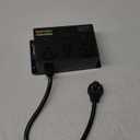 Manual EV Charging Switch for Dryer & EV, NEMA 14-30P to 14-30R & 14-50R, 240V, 24A 5.76kW Max Power Splitter, with a Safety Breaker Switch, Hand-Operated Selector, Plug and Play