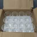 12pcs Clear Glass Cylinder Flower Vases for Centerpieces, 6 Inch Clear Flower Vases for Wedding Decorations and Indoor Home Decor, Hurricane Candle Holder Wedding Vintage Decorations