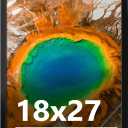 18x27 Picture Frame for Wall Display, 18x27 Black Picture Frame with Shatter Resistant Plexiglass, Stable and Sturdy 18 x 27 Poster Frame for Wall Display, Handpicked Gift Collection, 1 Pack