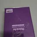 Mocado Compact LED Magnifying Travel Makeup-Mirror - 4 inches 1X/10X Magnification Small Hand Pocket Dimmable Double Sided USB Rechargeable Touch Screen, Portable Tabletop Cosmetic (White)