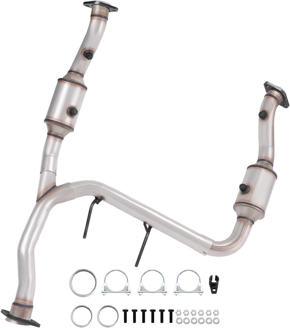 Catalytic Converter Kit Compatible with 2015 2016 2017 2018 2019 2020 F150 3.5L V6, OE: 52605 645146 EPA Compliant