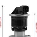 AULINK EGV658 EGR Valve For Honda Accord 1998-2007, Pilot 2003-2008, Ridgeline 2006-2008, Odyssey 1999-2011,For Acura CL MDX RL TL,Saturn Vue 2004-2007