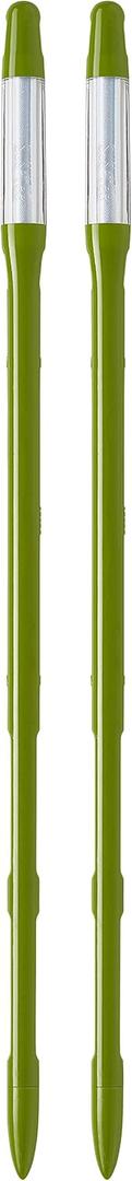 Aquameter (Large Green Refillable - Bundle of 2) - House Plant Soil Moisture Meter, Humidity Sensor Probe, Water Level Indicator - Best for Indoor Potted Plants