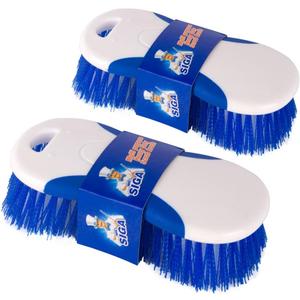 MR.SIGA Multi Purpose Heavy Duty Scrub Brush - Pack of 1 (6.3" x 2.36" x 1.57" (16 x 6 x 4 cm))