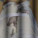 Levtex Home - Lodge Toile Quilt Set - Full/Queen Quilt and Two Standard Shams - Mountain Lodge - Brown Cream Charcoal - Quilt (88x92in.) and Shams (20x26in.) - Reversible - Cotton