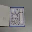 Dog Clippers Grooming Kit Hair Clipper-Low Noise Paw Trimmer- Rechargeable - Cordless Quiet Nail Grinder Shaver for Cats and Other Pets (White)