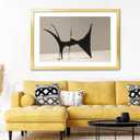 LaVie Home 24x36 Picture Frame Gold Poster Frame,Display Pictures 20x30 with Mat or 24x36 Without Mat, Stable and Sturdy Frame and Polished Plexiglass, Horizontal and Vertical Format of The Walls