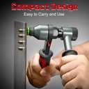 AOBEN Rivet Nut Tool Kit, Nutsert Gun Kit, Upgraded Rivnut Tool with 10 Metric and SAE Madrels, 100 Pcs Rivnuts, and Rugged Carrying Case