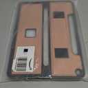 SSSGRGB Protective Case for Microsoft Surface Pro 12 inch 2025 | Fall-Resistant Cover with Hand Strap | Compatible with Built-in Kickstand & Magnetic Slim Pen Storage & Type Cover Keyboard | Pink