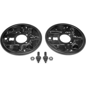 Dorman 924-220 Rear Brake Backing Plate - 1 Pair Compatible with Select Models