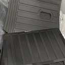All Weather Car Floor Mats for 2015-2025 Ford F-150 Super Cab/Extended Cab with 1st Row Bench Seats Only (Not for SuperCrew Cab), TPE Rubber Floor Liners Anti-Slip Automotive Mats for F150 Accessories