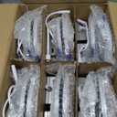 VOLISUN 12 Pack 6 Inch Black Recessed Light with Night Light, Canless LED Recessed Lighting 6 inch, 2700K-5000K Selectable, 12W=130W,1080LM Soffit Lighting Outdoor Recessed Light, ETL Certificated