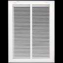 HVAC Premium 14 x 18 Duct Opening Steel Return Air Filter Grille, for 1-inch Filter, Removable Door, Flat Stamped HVAC Vent Cover Grille, Outer Dimensions 16.5 x 20.5