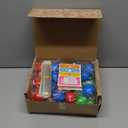 JOYIN 36 Pcs Valentine's Day Stretchy Stress Ball Set with Valentine Cards, Stress Relief Fidget Squishy Toys in 4 Colors for Kids Classroom Exchange Prizes, Party Favor